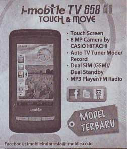 i-mobile TV 658