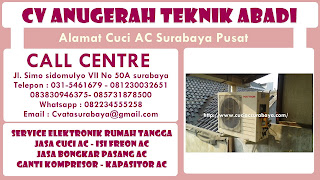 Alamat Cuci AC Surabaya Pusat