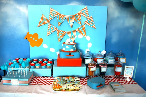 Airplane Theme Decorations : Airplane Birthday Theme Decorations - 4.4 out of 5 stars 83.