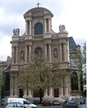 The church of Saint Gervais in Paris, where Louis Couperin served as organist from 1653 until his death