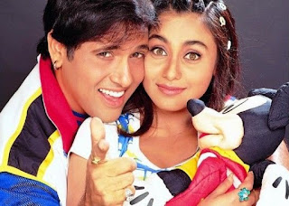 Govinda dengan Rani Mukherji