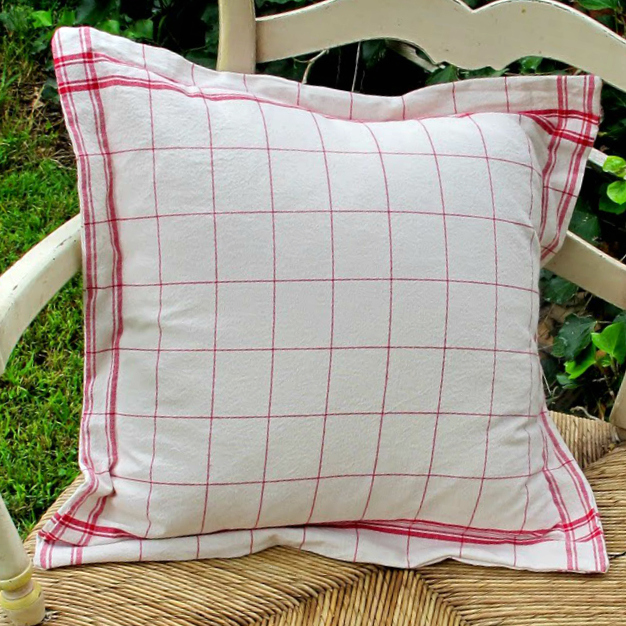 Dish Towel Pillow From Sew Country Chick