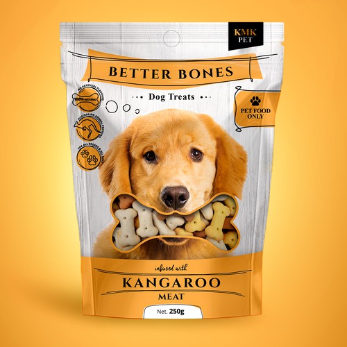 Dog treat packaging