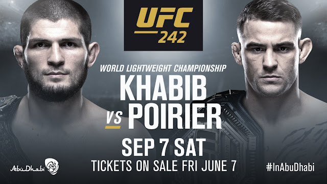 UFC 242 Khabib Nurmagomedov Vs Dustin Poirier