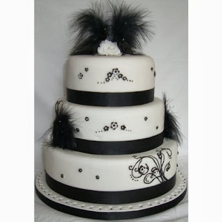 Tortas de Boda con Plumas, parte 5