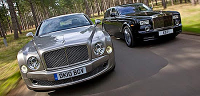 Rolls Royce phantom vs bentley mulsanne