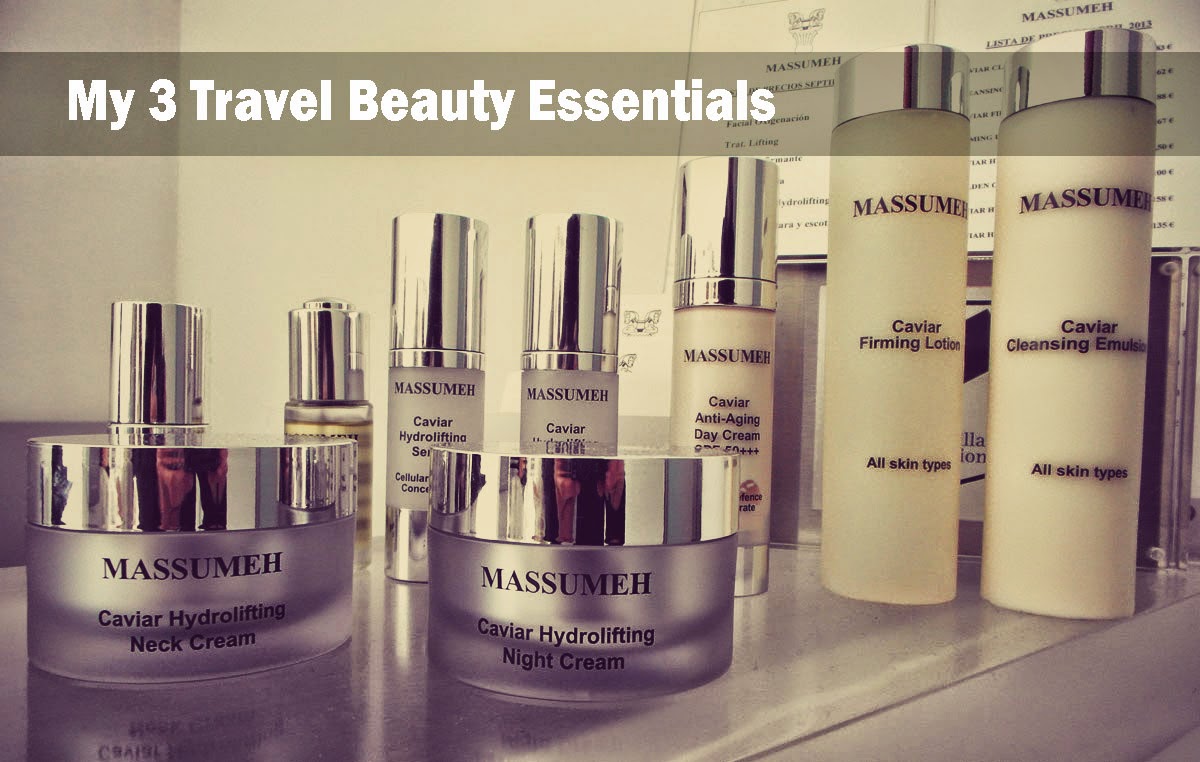 My 3 Travel Beauty Essentials