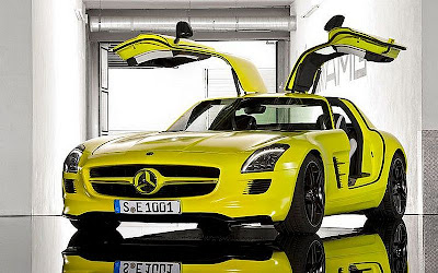 Mercedes Benz SLS AMG E Cell 2013 modified cars