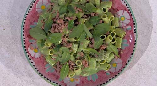 Pasta agli spinaci golosa ricetta Antonio Paolino