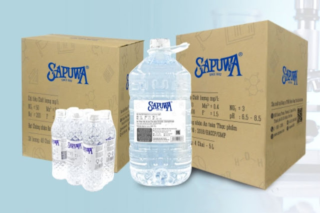 Nước chai Sapuwa