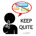 Printable "Keep Quite" Sign