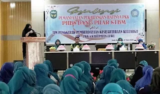 TP PKK Luwu Gelar Pemanfaatan Lapangan PKK Hatinya PKK