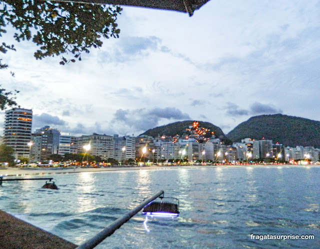 Copacabana visto do Forte de Copacabana