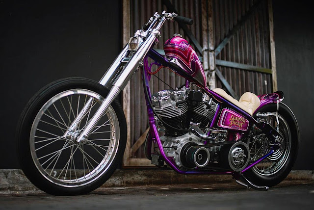 Harley Davidson Shovelhead By Queen Lekha Choppers