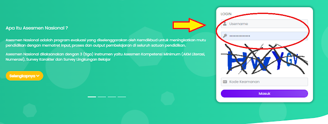 Cara Download Kartu Login Peserta Untuk Gladi Bersih ANBK