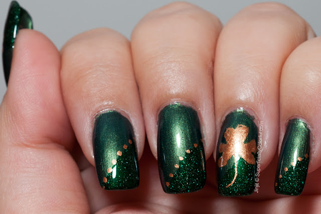 Ga-De Green Sapphire Picture Polish Kryptonite