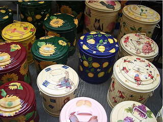 Image: Painted pails, by Monica Arellano-Ongpin on Flickr