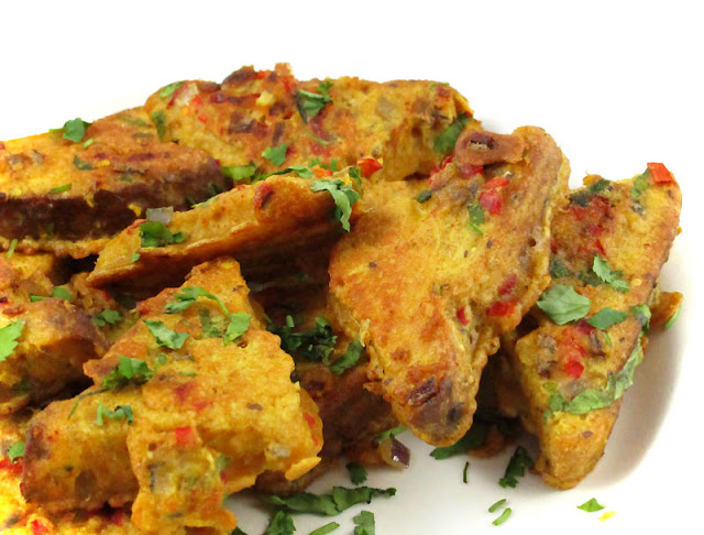 Indian-Style Egg-Free Masala French Toast