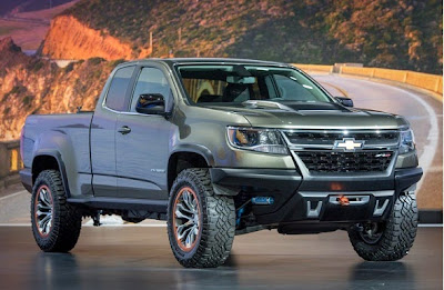 2016 Chevrolet Colorado Z72 Front View Model