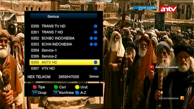 ANTV HD Satelit Telkom 4
