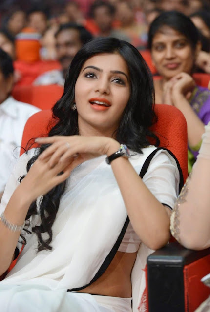 Samantha glamorous Pictures in white saree 011.jpg