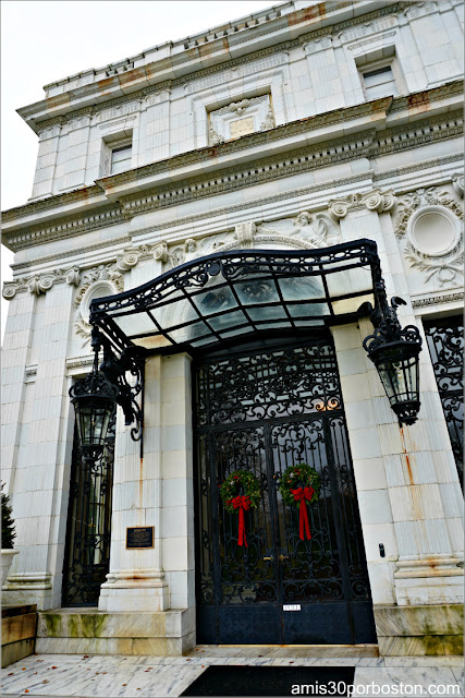 Puerta Principal de la Mansión Rosecliff, Newport