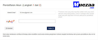 cara masukkan email npwp online