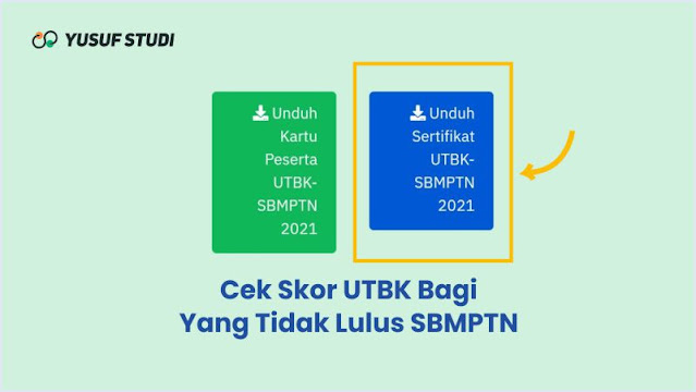 cek skor utbk bagi yang tidak lulus sbmptn 2021