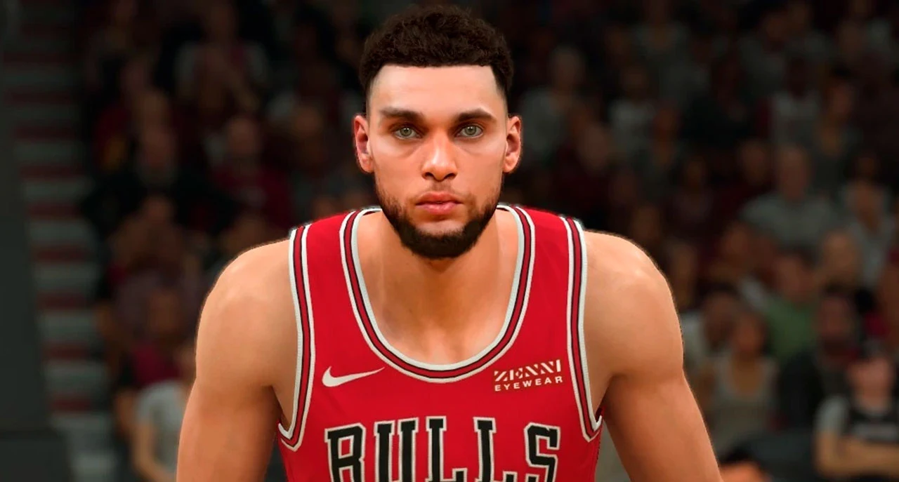 NBA 2K23 Zach LaVine Cyberface