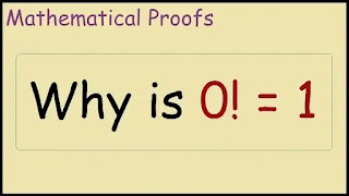 Why 0 factorial is 1