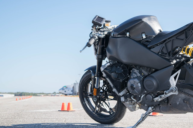 2014 EBR 1190rx on airport race track