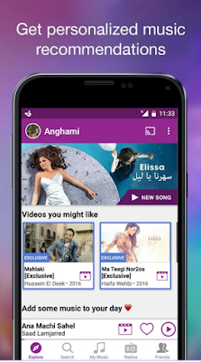 Download Anghami - Free Unlimited Music v2.3.7 Mod APK