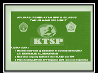 DOWNLOAD APLIKASI PEMBUATAN RPP DAN SILABUS SD OTOMATIS UNTUK SEMESTER 2 TERBARU 2017