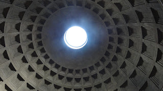 Pantheon e o oculus Roma Itália