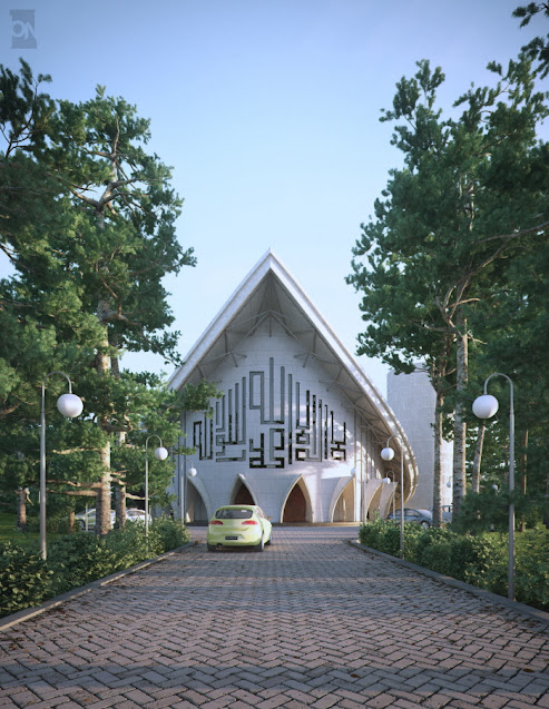 Desain Masjid Minimalis Modern