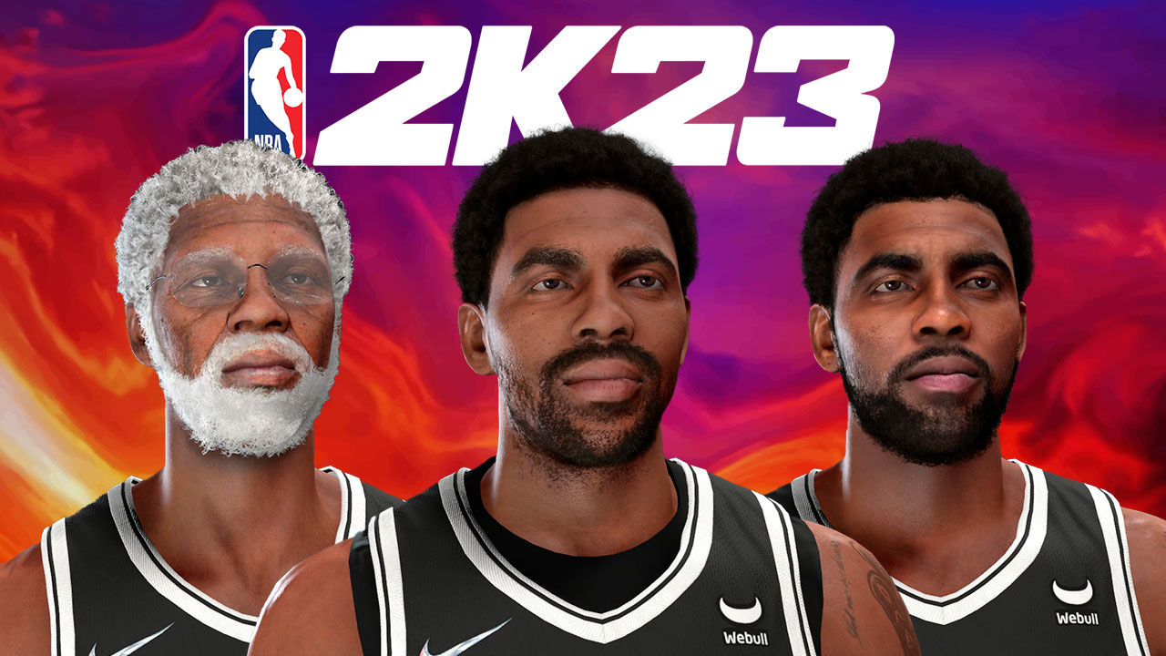 NBA 2K23 Kyrie Irving´s Best Cyberfaces