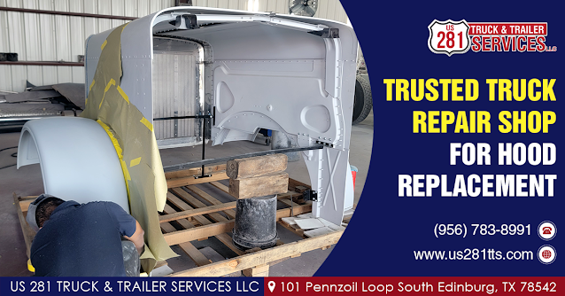 We are one of the best truck repair shops in Edinburg, Texas, for truck hood replacement.