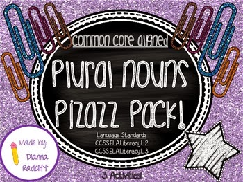 http://www.teacherspayteachers.com/Product/Plural-Nouns-Pizazz-Common-Core-Aligned-963128