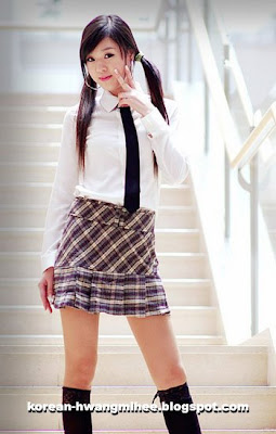 Hwang Mi Hee Cute Model