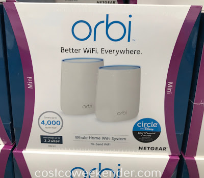 Costco 1218354 - Get a faster network speeds with the Netgear Orbi Home Wifi system