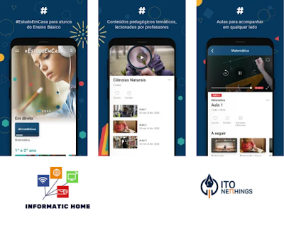 Estudo em Casa - Uma excelente aplicação para os alunos estudarem!!!