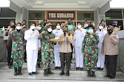 Kunjungan Kapolres Pelabuhan Tanjung Perak Di HUT ke 58 th Korps Wanita AL di Mako Lantamal V