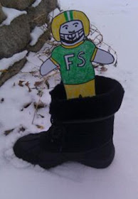 FLAT STANLEY IN boot crop and big