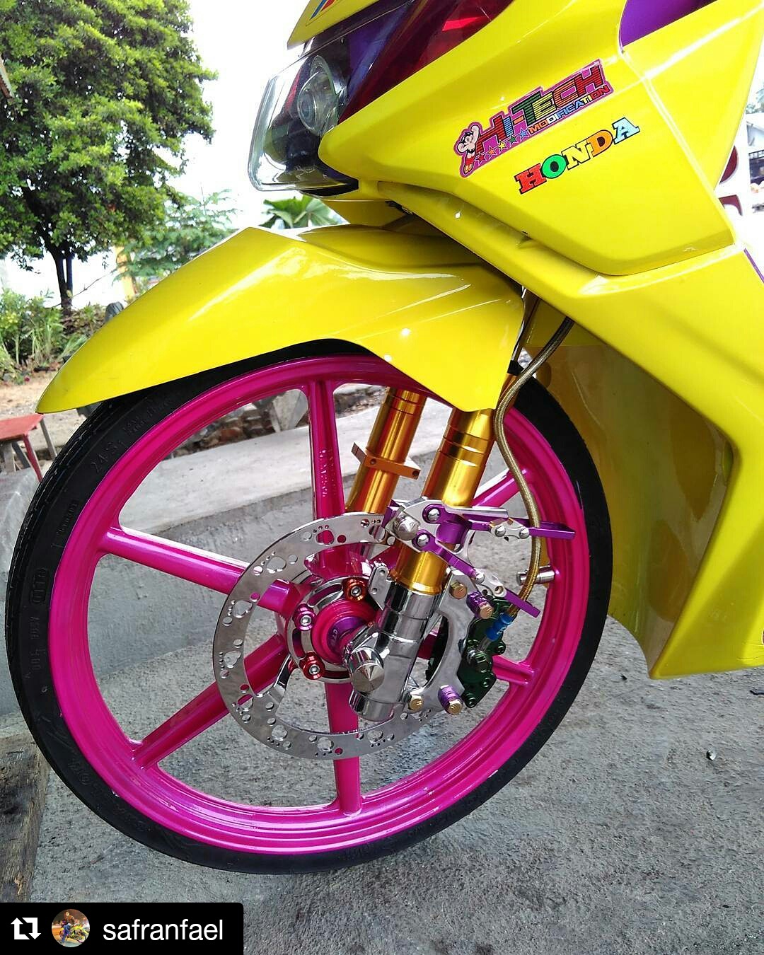 NGETREND MATIC MEMAKAI VELG BINTANG 17 DIDEPAN THAILOOKERS Blogs