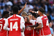 Kalahkan City via Adu Penalti, Arsenal Juara Community Shield 2023