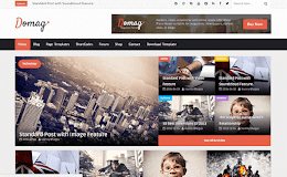 DoMag Magazine blogger template