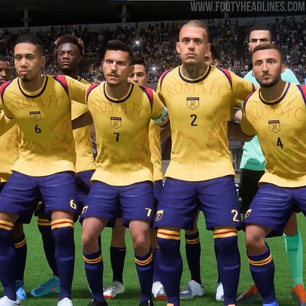 FIFA 23 Features Awesome Fake Roma Kits - Footy Headlines