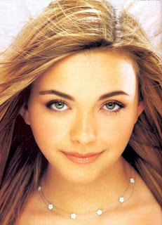 Woman with Round face shape. Charlotte Church, Welsh musician.