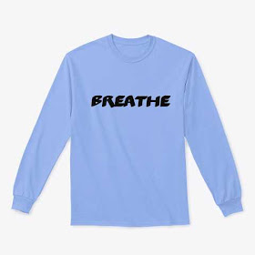 Breathe Classic Long Sleeve Tee Shirt Light Blue