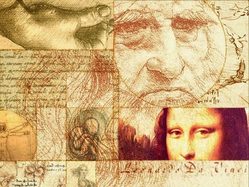 Leonardo Da Vinci Collage